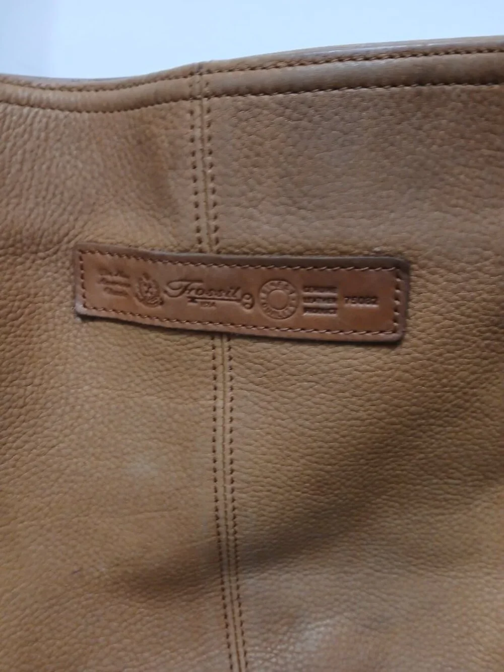 Fossil Leather Mailbag